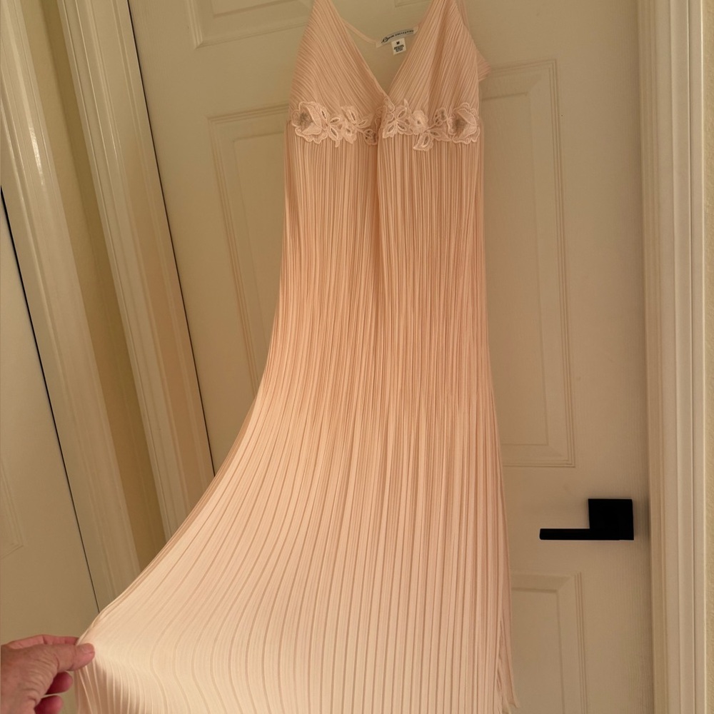 Elegant Pleated Nightgown